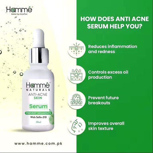 HAMME NATURALS ANTI ACNE SERUM